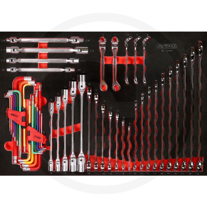 Ks tools werkzeugsatz schraubenschlüssel 46-teilig - Öl- und chemikalienbeständig Ks tools werkzeugsatz schraubenschlüssel 46-teilig - Öl- und chemikalienbeständig