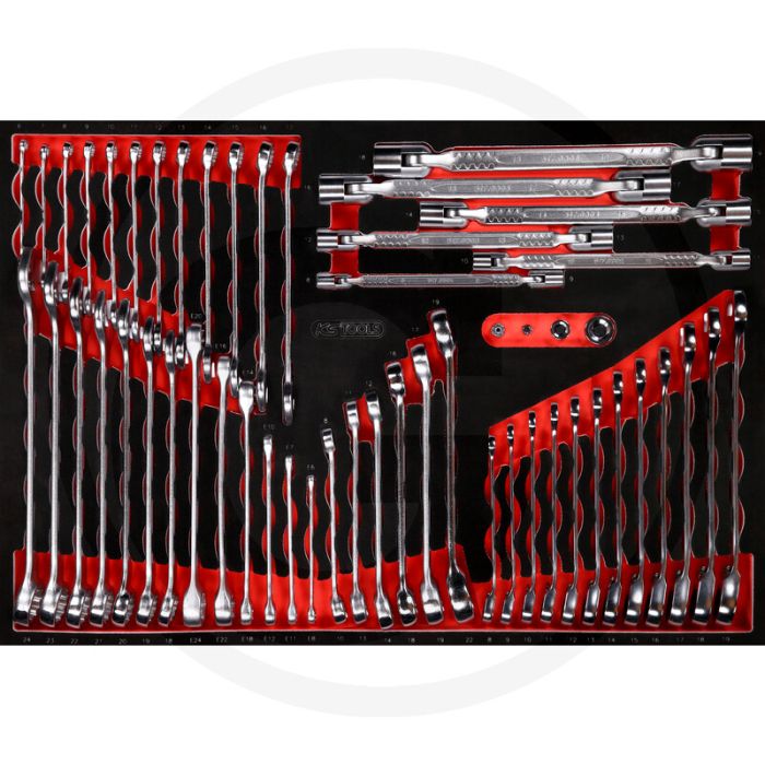 Ks tools ks tools werkzeugsatz schraubenschlüssel 53-teilig - Öl- und chemikalienbeständig Ks tools ks tools werkzeugsatz schraubenschlüssel 53-teilig - Öl- und chemikalienbeständig