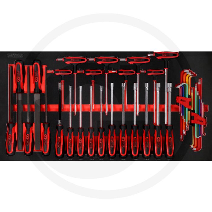 Ks tools einlage feile und schraubendreher 42-teilig - Öl- und chemikalienbeständig Ks tools einlage feile und schraubendreher 42-teilig - Öl- und chemikalienbeständig