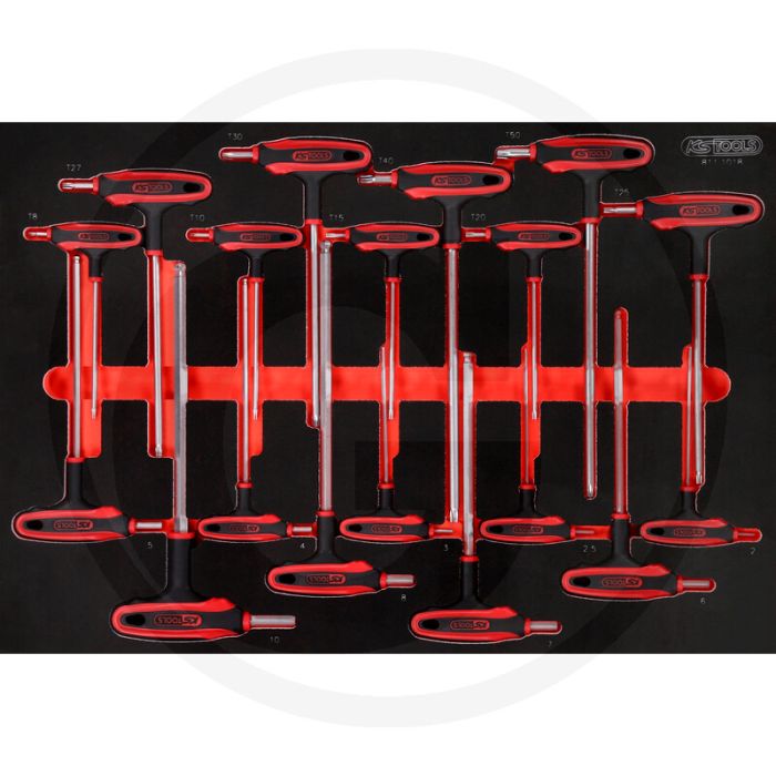 Ks tools einlage t-griff-winkelstifts 13-teilig - Öl- und chemikalienbeständig Ks tools einlage t-griff-winkelstifts 13-teilig - Öl- und chemikalienbeständig