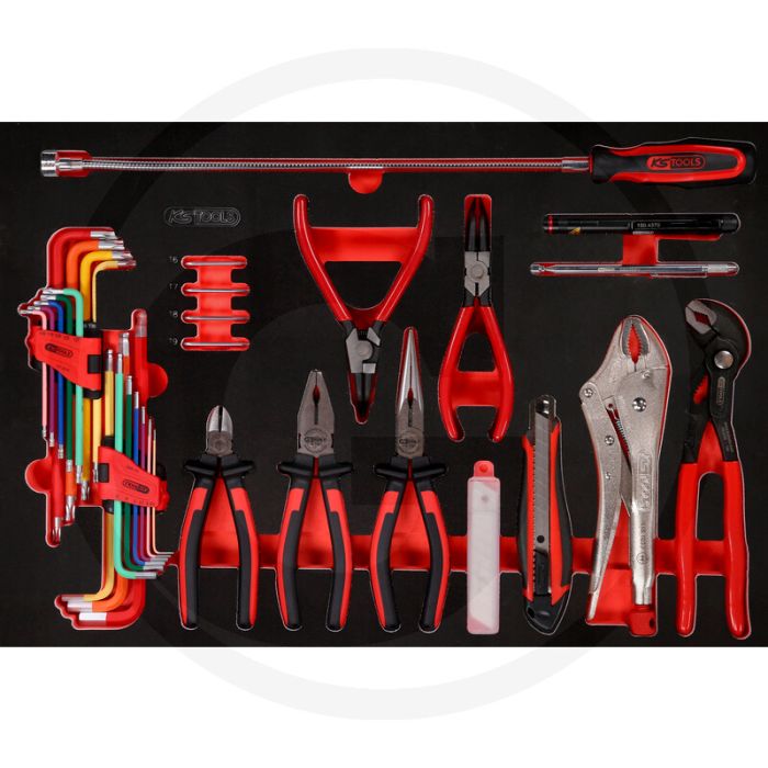 Ks tools einlage zangen winkelstifts 45-teilig - Öl- und chemikalienbeständig Ks tools einlage zangen winkelstifts 45-teilig - Öl- und chemikalienbeständig