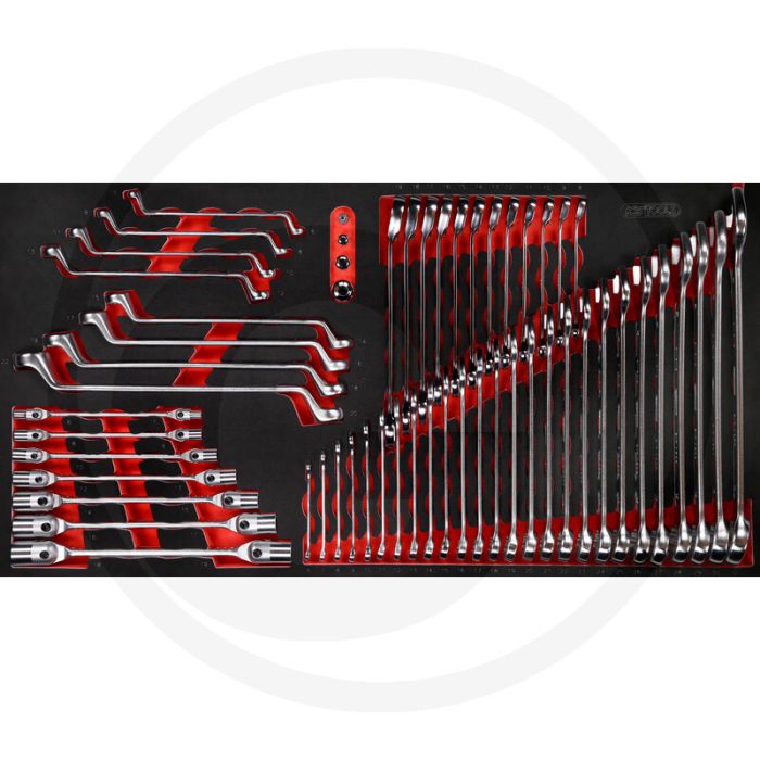 Ks tools ks tools werkzeugsatz schraubenschlüssel 57-teilig - Öl- und chemikalienbeständige systemeinlage Ks tools ks tools werkzeugsatz schraubenschlüssel 57-teilig - Öl- und chemikalienbeständige systemeinlage