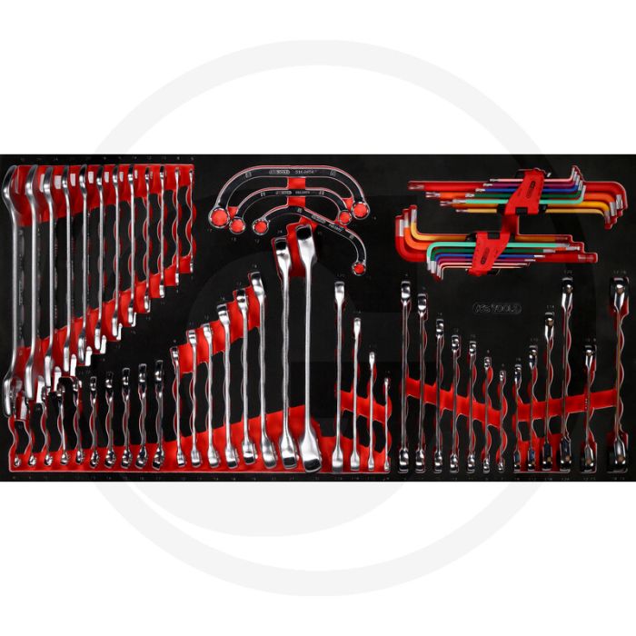 Ks tools ks tools werkzeugsatz schraubenschlüssel 68-teilig - Öl- und chemikalienbeständig Ks tools ks tools werkzeugsatz schraubenschlüssel 68-teilig - Öl- und chemikalienbeständig