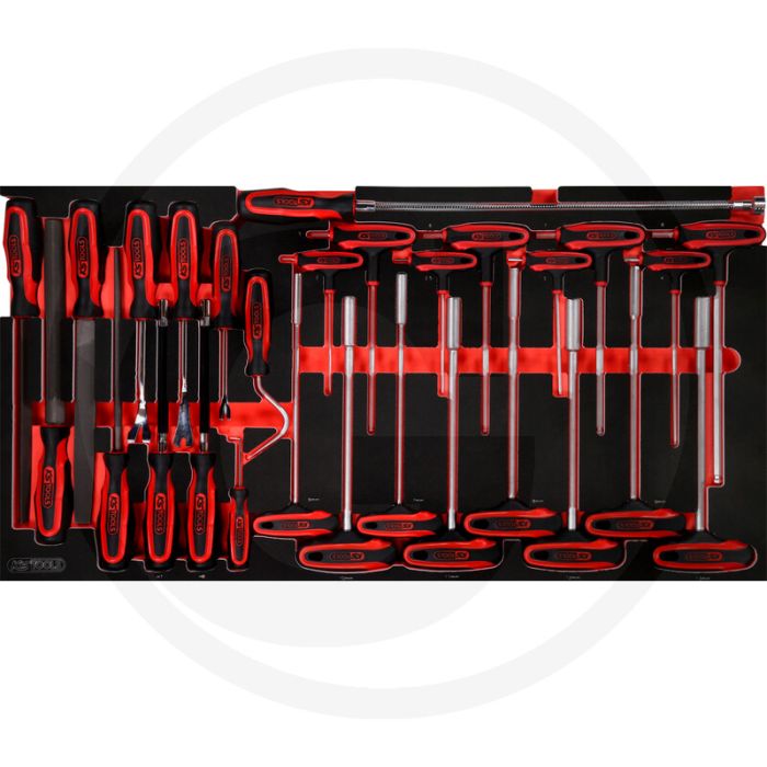 Ks tools einlage zangen und t-griff 28-teilig - Öl- und chemikalienbeständig Ks tools einlage zangen und t-griff 28-teilig - Öl- und chemikalienbeständig