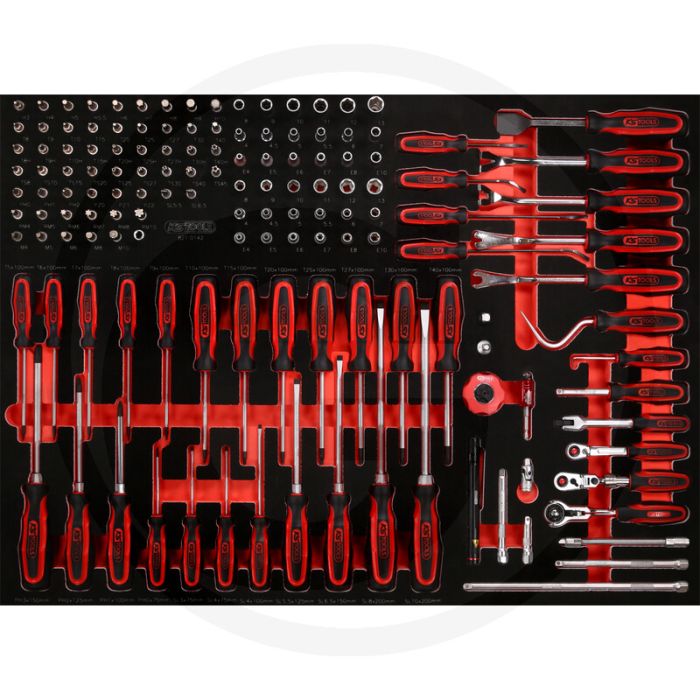 Ks tools einlage steckschlüssel 142-teilig - Öl- und chemikalienbeständig Ks tools einlage steckschlüssel 142-teilig - Öl- und chemikalienbeständig