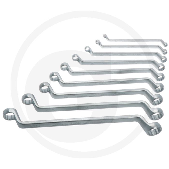 Hazet ringsleutelset 9-delig 6x7-21x23 mm in 1/3 inzet - compact en handig