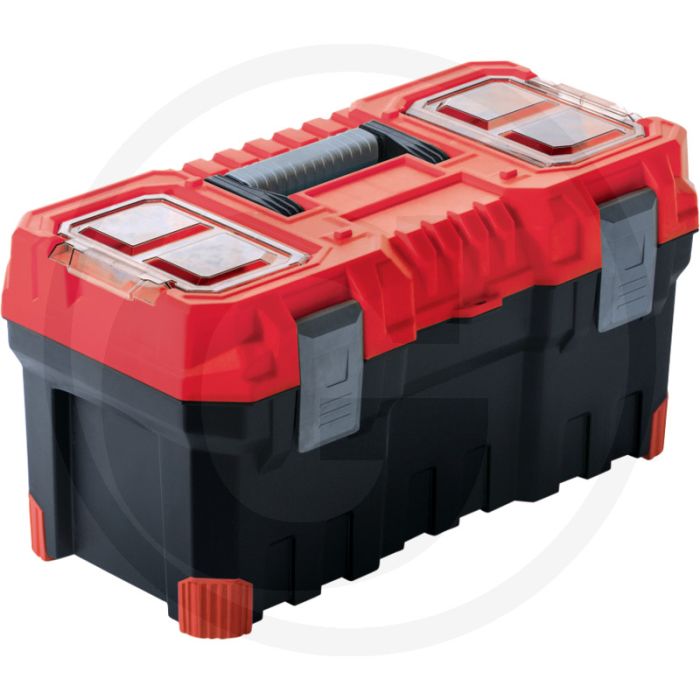 Valise à outils titan - plastique, languettes en aluminium, 554x286x276mm