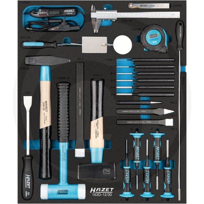 Hazet werkzeug-sortiment 30-teilig met hazet safety-insert-system (sis) Hazet werkzeug-sortiment 30-teilig met hazet safety-insert-system (sis)
