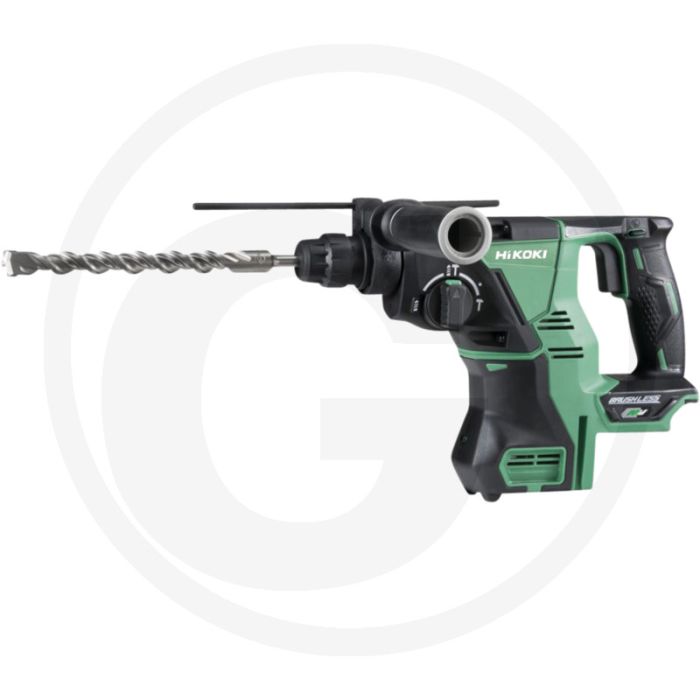 Hikoki accu boor- / breekhamer, 36 v, sds plus dh36dpa - borstelloze motor, led, 3 functies, 3,0 j
