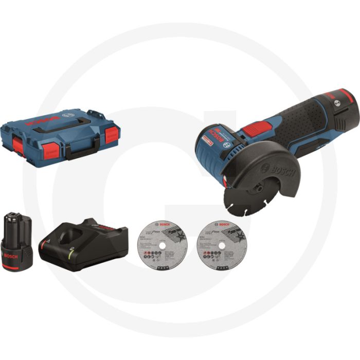 Bosch accu haakse slijper gws 12v-76 - gewicht: 0,9 kg