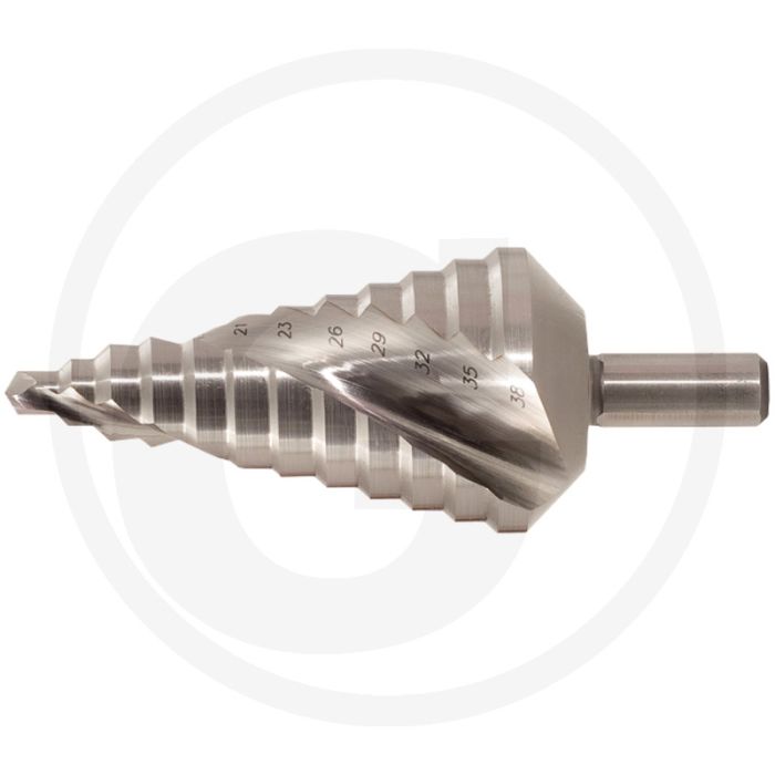 Ks tools hss stappenboren, Ø 6-30 mm, 13 stappen Ks tools hss stappenboren, Ø 6-30 mm, 13 stappen