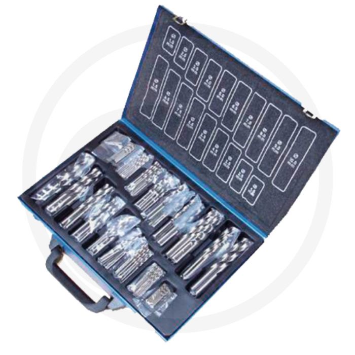 Hss-g metaalspiraalboren 170-teilig - boor Ø 1-10 mm, 170-delig in metalen koffer