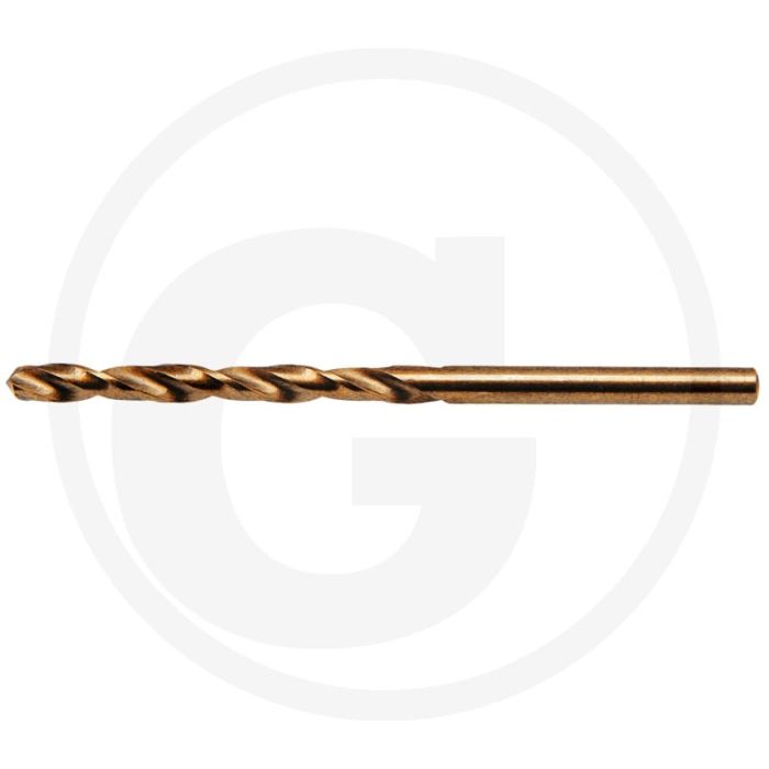 Foret hélicoïdal en acier HSS-Co DIN 338 - diamètre du foret (mm) : 3,3 Foret hélicoïdal en acier HSS-Co DIN 338 - diamètre du foret (mm) : 3,3