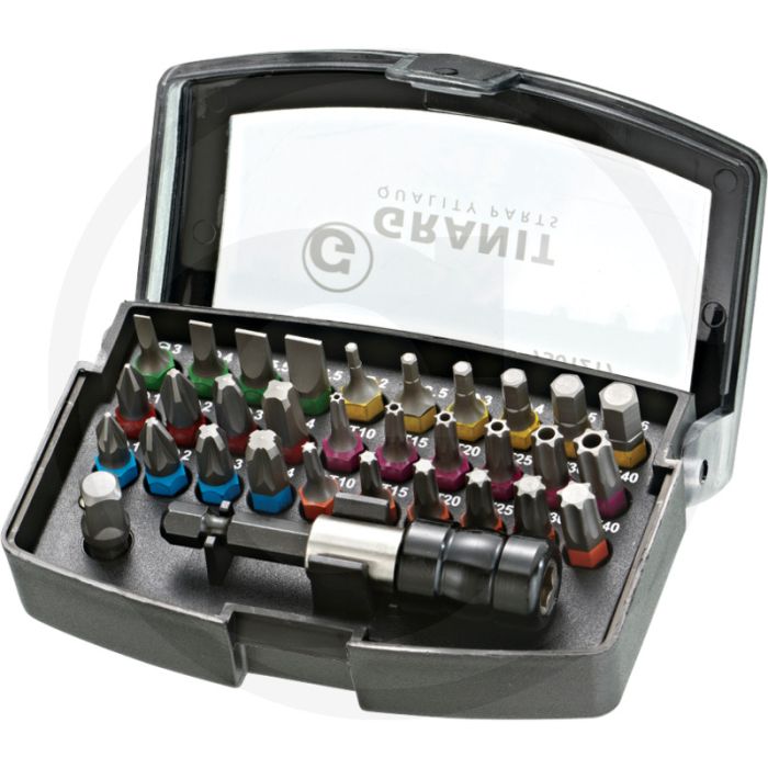 Black edition black edition bitbox 32-delig met s2 stalen bits