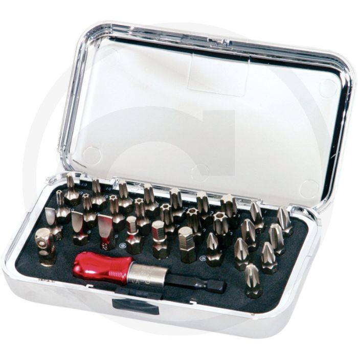 Ks tools 1/4" chromeplus® bit-set, 30-delig - inclusief magnetische bithouder Ks tools 1/4" chromeplus® bit-set, 30-delig - inclusief magnetische bithouder
