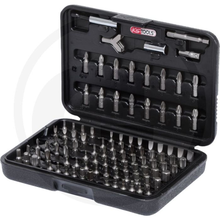 Ks tools 1/4" classic bit-set 100-delig - met 95 verschillende bits