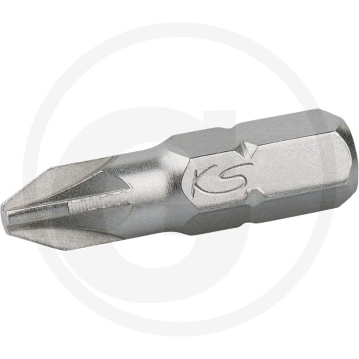Ks tools 1/4” classic bit voor kruiskopschroeven - pz1, 25mm, buitenzeskantaandrijving Ks tools 1/4” classic bit voor kruiskopschroeven - pz1, 25mm, buitenzeskantaandrijving