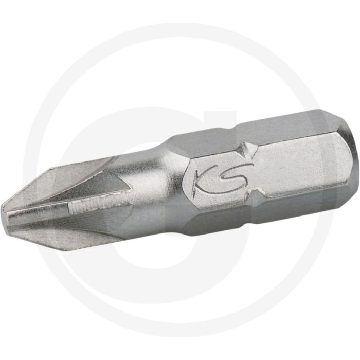Ks tools Embout classique 1/4" pour vis Phillips - pz3, longueur 25mm