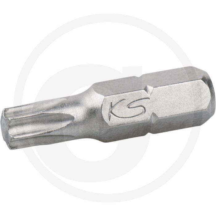 Ks tools Embout classique 1/4" pour vis tx, 25mm - profil t20