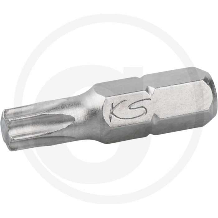 Ks tools Embout classique 1/4" pour vis tx, 25mm - profil t40