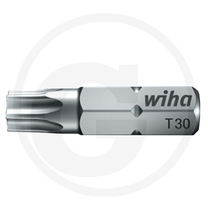 Wiha mèche wiha t15 25mm de longueur, 10 par boîte