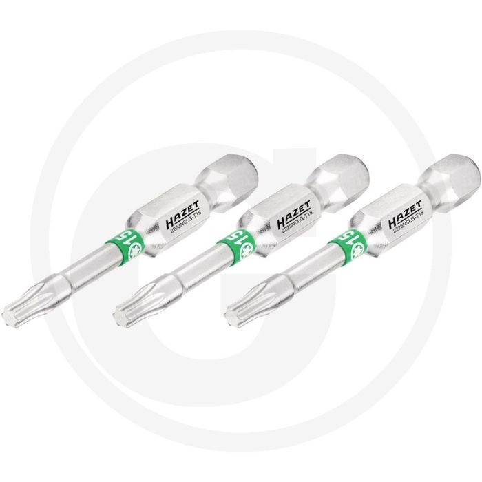 Hazet schraubendreher-einsatz-satz (bit), lang 3-teilig, innen torx® profil, 50 mm