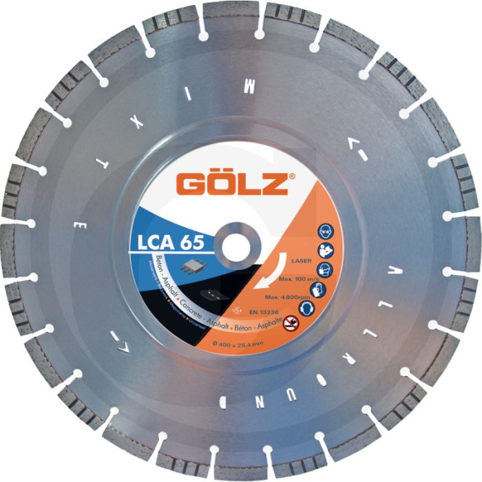 GÖlz gÖlz doorslijpschijf lca diamant Ø400mm x 10mm, 28 segmenten