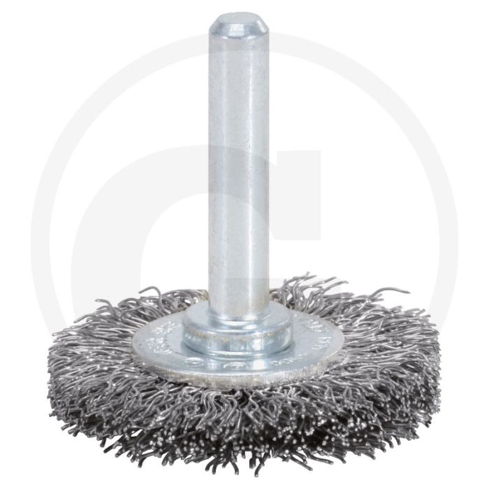 Ks tools roestvrije staaldraadborstelschijf 0,3 m roestvrij, staaldraad 0.3 - industriële kwaliteit, 6mm opspandoorn Ks tools roestvrije staaldraadborstelschijf 0,3 m roestvrij, staaldraad 0.3 - industriële kwaliteit, 6mm opspandoorn
