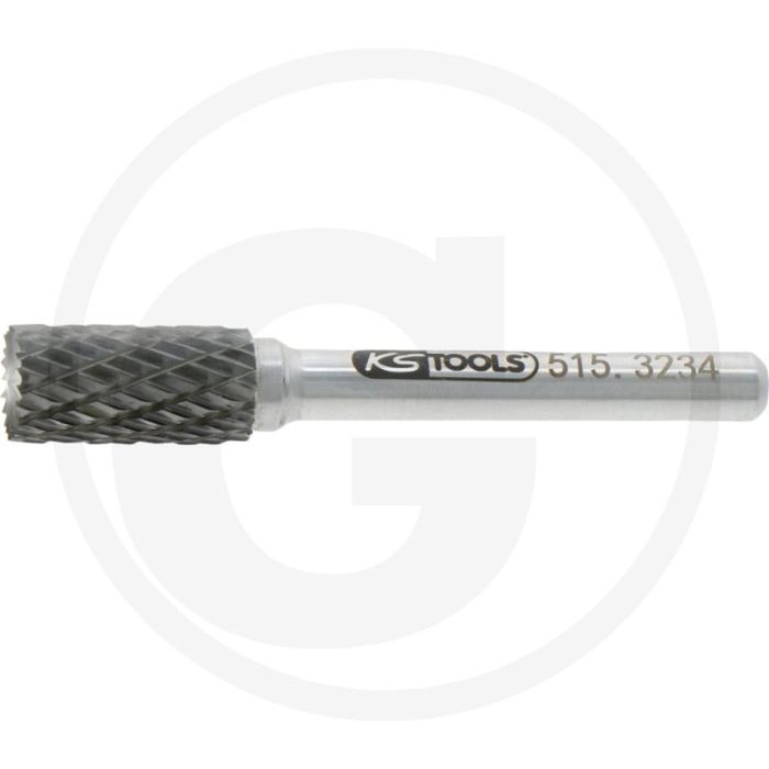 Ks tools hm cilindrische freesstift vorm a, 10 mm met stervertanding - hoogste snijkantstabiliteit Ks tools hm cilindrische freesstift vorm a, 10 mm met stervertanding - hoogste snijkantstabiliteit
