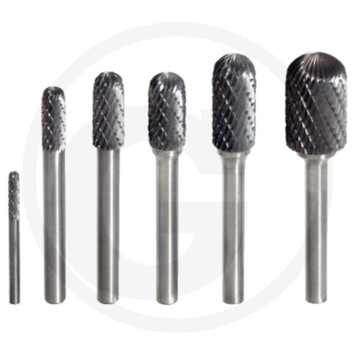 Ks tools hm freesstift met ronde kop, vorm c, 3,0 - hardmetalen freesstift met hoogste snijkantenstabiliteit
