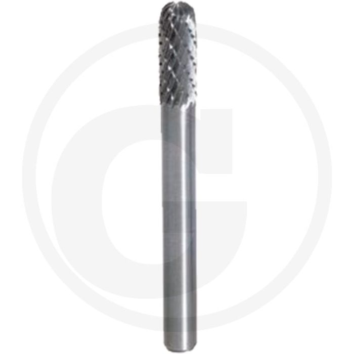 Ks tools hm freesstift met ronde kop, vorm c, 6 m - schneidkantenstabilität