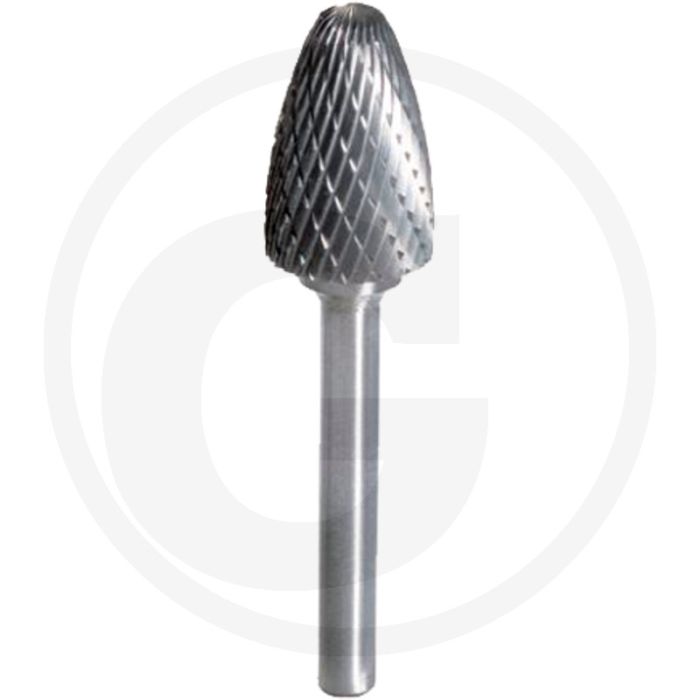 Ks tools hm frässtift mit bogen, form f, 16 mm - schneidkantenstabilität