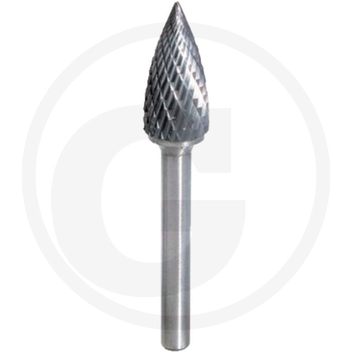 Ks tools hm freesstift met puntboog, vorm g, 12 m - schneidkantenstabilität & kreuzverzahnung Ks tools hm freesstift met puntboog, vorm g, 12 m - schneidkantenstabilität & kreuzverzahnung