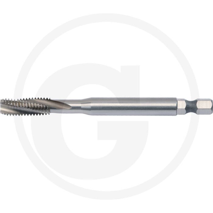VÖlkel vÖlkel maschinengewindebohrer hexdrive m 3x0.5, form c-r15 - hsse, für allgemeinen einsatz VÖlkel vÖlkel maschinengewindebohrer hexdrive m 3x0.5, form c-r15 - hsse, für allgemeinen einsatz