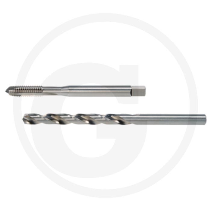 VÖlkel standaard twinbox m5 machinetap (m5 x 0,8) & spiraalboor (4,2mm)