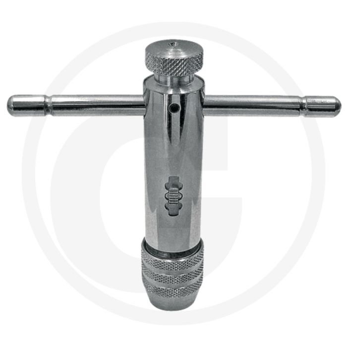 VÖlkel vÖlkel tapkruk met ratel für rechts- und linksgang, no. 2 - draad m5-12, inchdraad 7/32-1/2", lengte 100mm