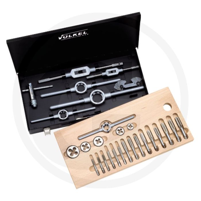 VÖlkel vÖlkel draadtapset - unc 1/4" - 3/4" snij-ijzer-Ø x hoogte: 20 x 7, 25 x 9, 30 x 11, 38 x 14, 45 x 18