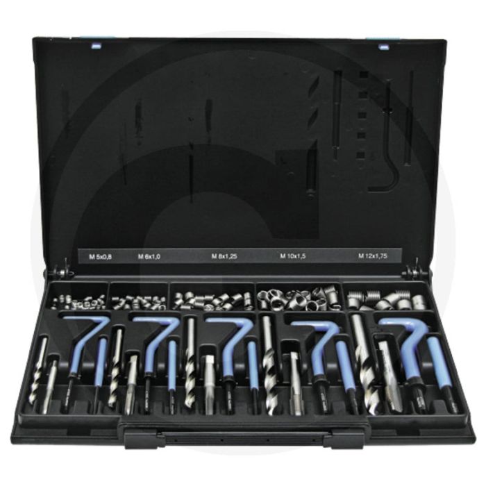 VÖlkel vÖlkel draadreparatie assortiment m5-m12 kunststof cassette - uitvoering: m5-m12