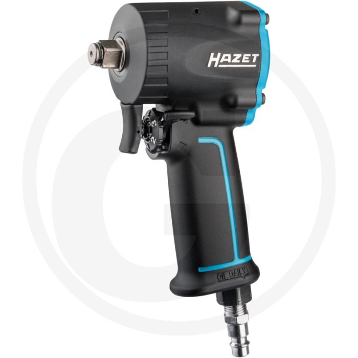 Hazet slagmoersleutel, extra kort, 1/2”, 1.200 nm losdaaimoment