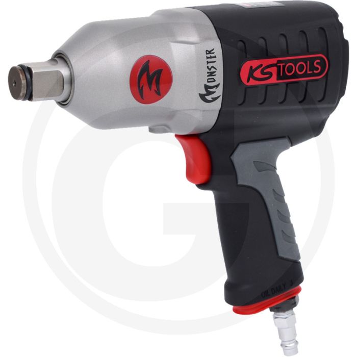 Ks tools 3/4“ pneumatische slagmoersleutel, monster-edition - draaimoment 931 nm