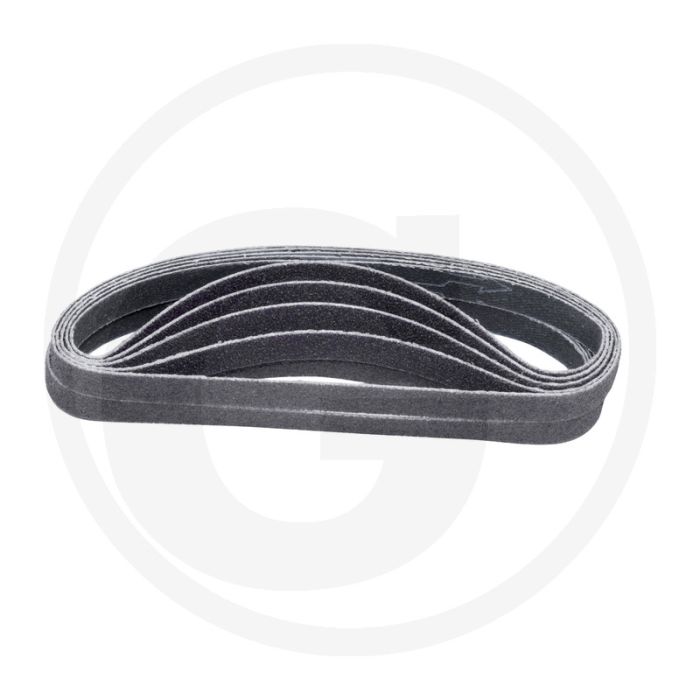 Hazet set schuurbanden - korrel 80, 330 x 10 mm, 10 stuks