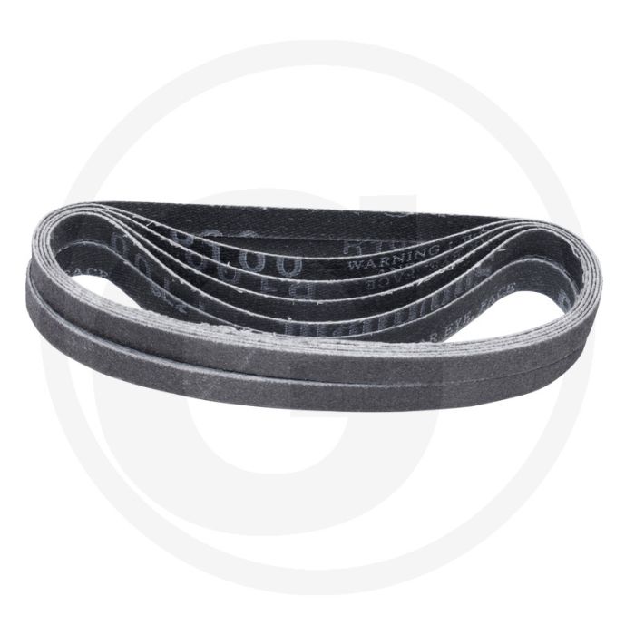 Hazet set schuurbanden korrel 100 - 330mm - 10 stuks