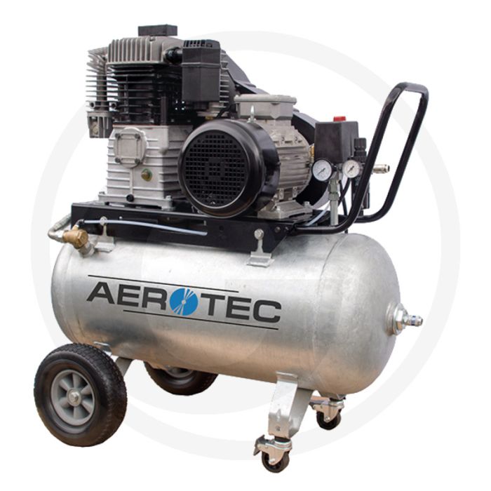 Zuigercompressor z pro - 780-90 z pro - 400v - mobiel