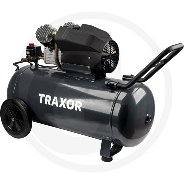 Traxor traxor dubbele zuigercompressor "k10 90/415 ma" - aanzuigcapaciteit 415 l/min