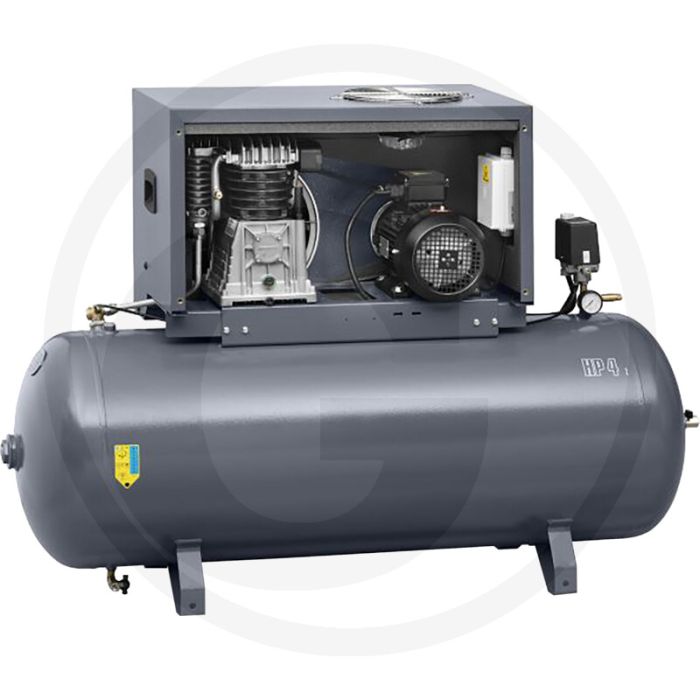 Atlas copco kolbenkompressor "ac 31-10e90m" mit 90 l behälter - 90 liter tankinhoud