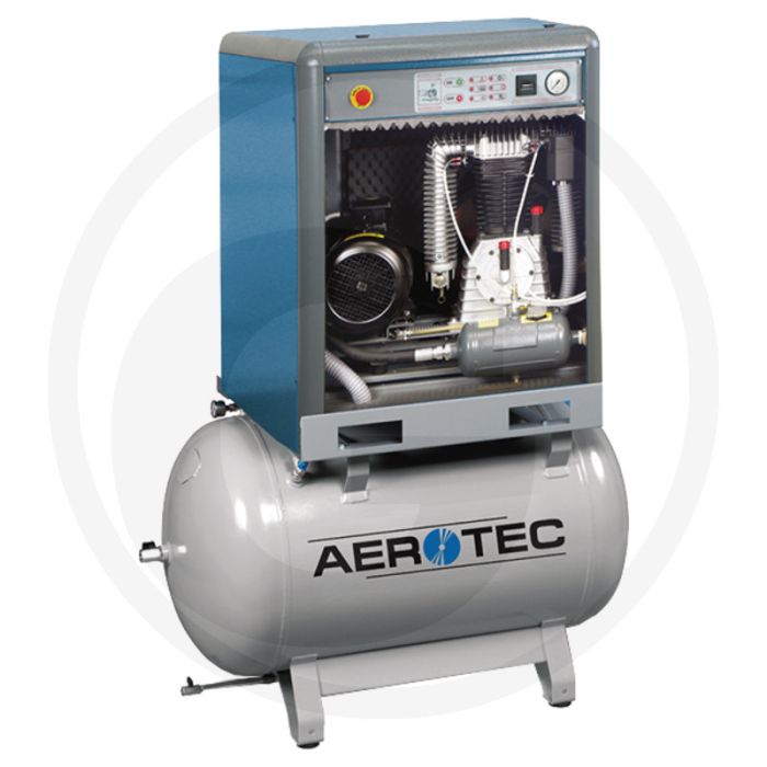 Aerotec aerotec silent zuigercompressor pro k-ak 30-15 - 270l, 5,5kw, 15 bar