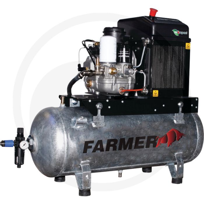Farmer farmer schroefcompressor "compack3" 3,0 kw 360 l/min 85 kg