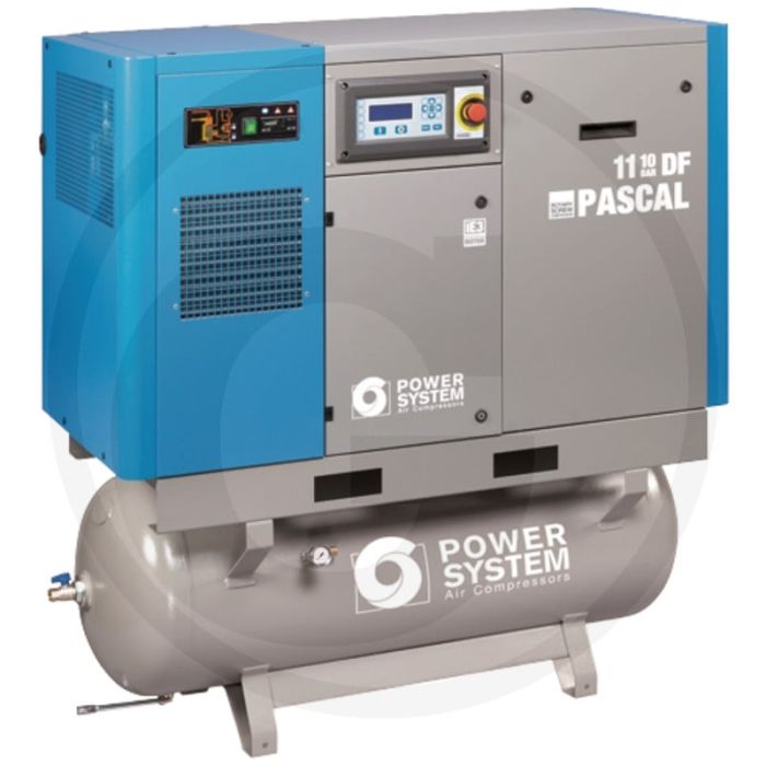 Aerotec aerotec schroefcompressor powersystem pascal 4-10 270l tank - 490 l/min.