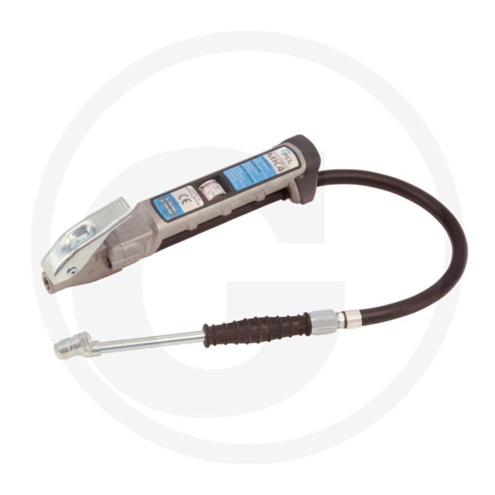 Tecalemit analoog bandenvulpistool airforce® mk4 heavy duty, niet kalibreerbaar, inclusief tankstationstekker - groot display