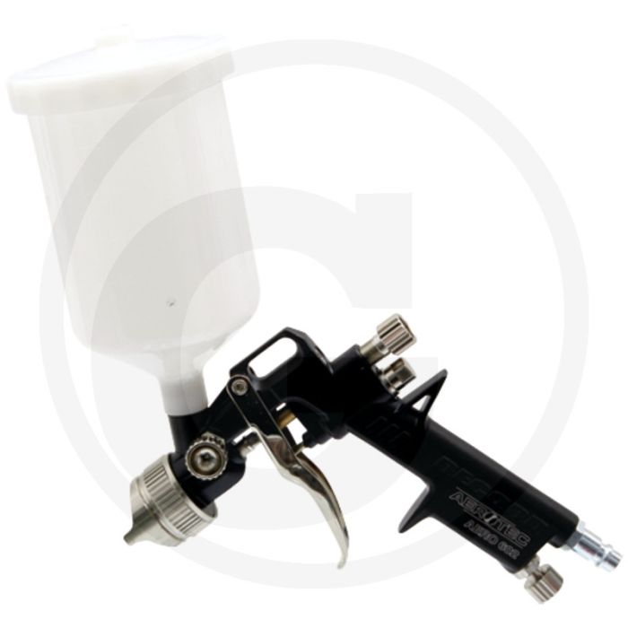 Aerotec aerotec lakpistool 1,8 mm spuitdop, 4 - 8 bar, 150 - 250 l/min. Aerotec aerotec lakpistool 1,8 mm spuitdop, 4 - 8 bar, 150 - 250 l/min.